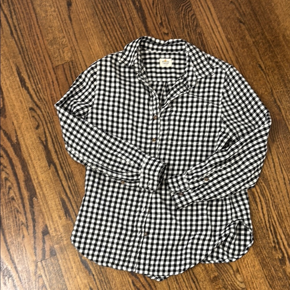 Marine Layer Checkered Button Down